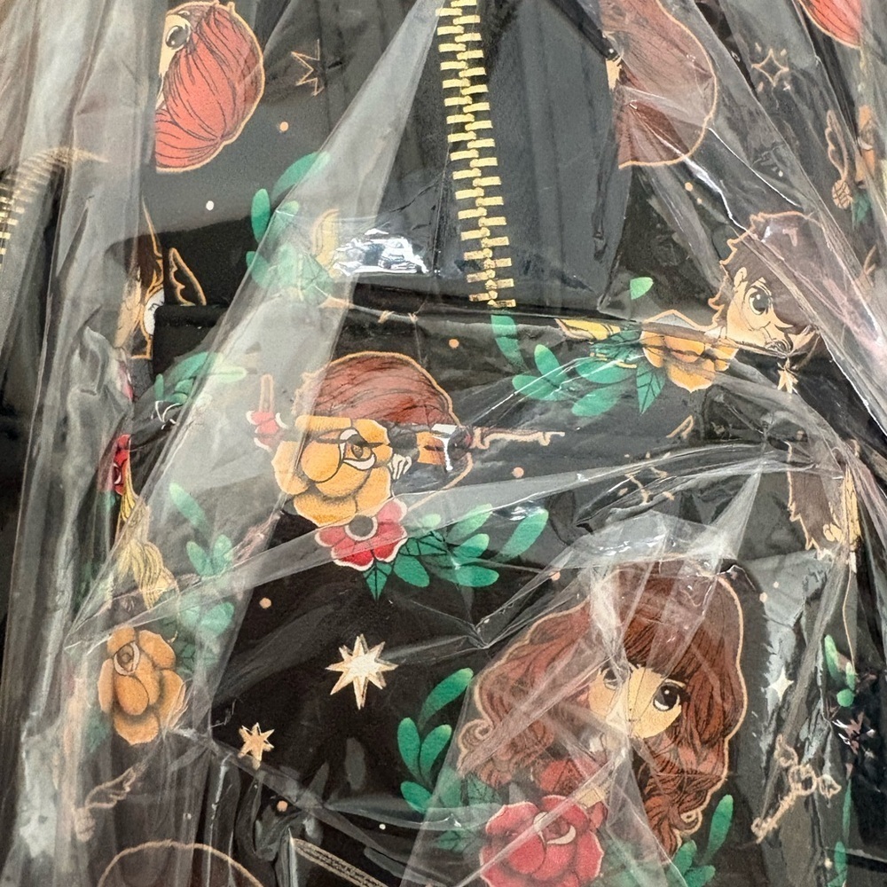 Loungefly Harry Potter Character Backpack - Black and Multicolor - Picture 7 of 7